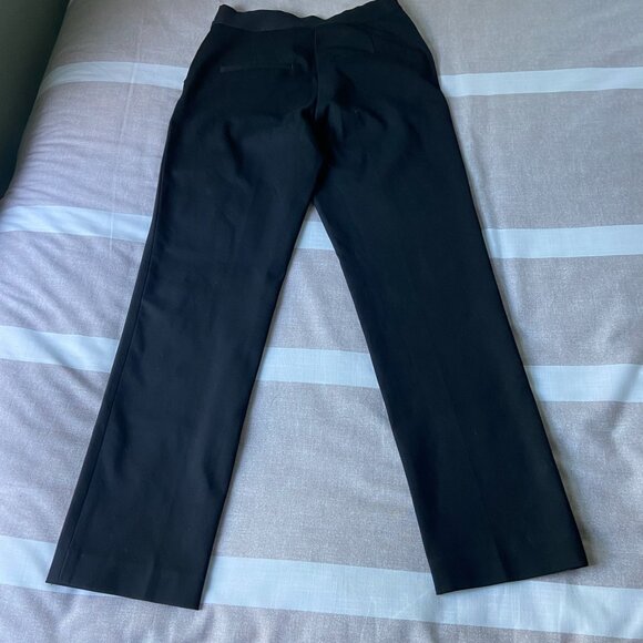 EUC H&M Classic Black Tailored Pants Versatile Work-to-Weekend Style Sz 2 - Picture 7 of 8